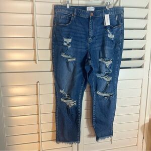 NWT Lane Bryant Signature Fit Girlfriend Straight Jeans size 16